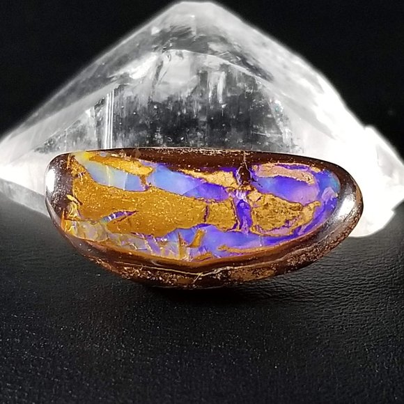 Australian Yowah Opal * 26.47 x 11.90 x 7.05mm * MKO4B7 * Boulder opal cab - Picture 10 of 11